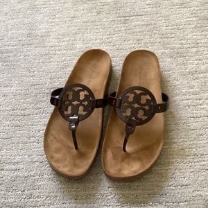 Tory Burch Miller Patent Sandal size 11